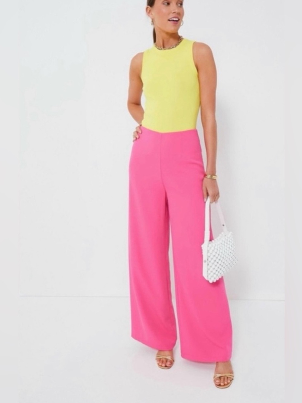 Tuckernuck Pomander Place Pink
Wide Legs Pants